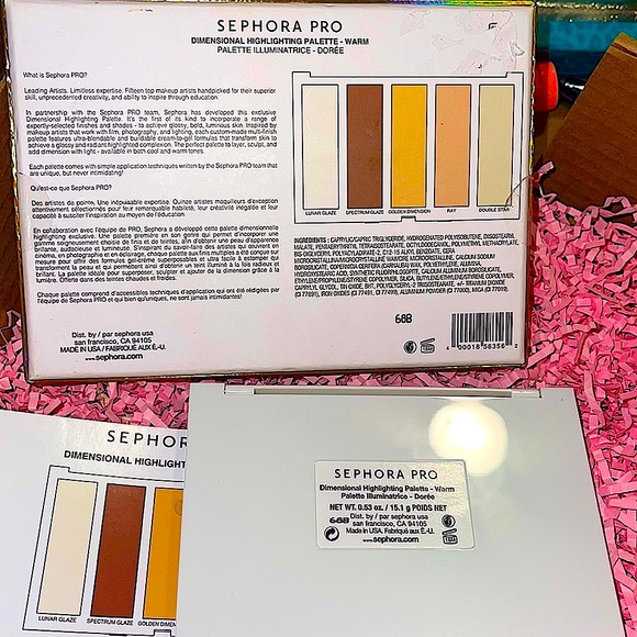 🆕🤎SEPHORA: “WARM” PRO Dimensional Highlighting Palette - Picture 5 of 5